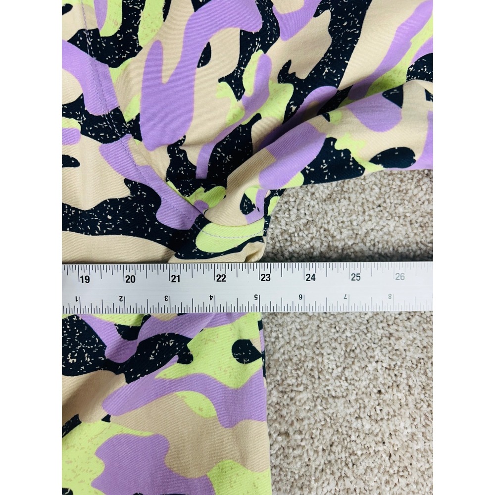NEW Wildfang Snap Button Shirt Colorful Camo Chore Jacket Shacket XL - Picture 5 of 7